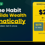 The One Habit That Builds Wealth Automatically (No Willpower Needed) The one habit that builds wealth automatically — $200 per month automated grows to $272,000 in 30 years