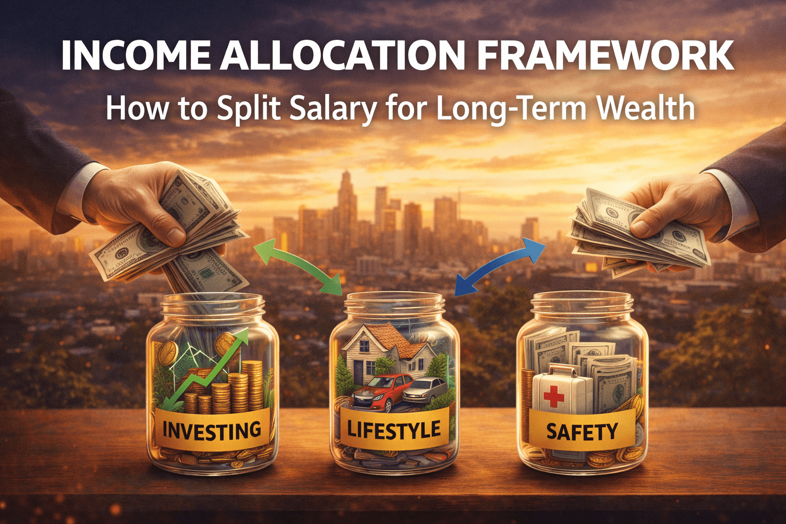 Income allocation for long-term wealth