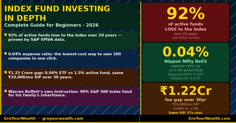Index Fund Investing in Depth Complete Guide for Beginners 2026 — GroYourWealth