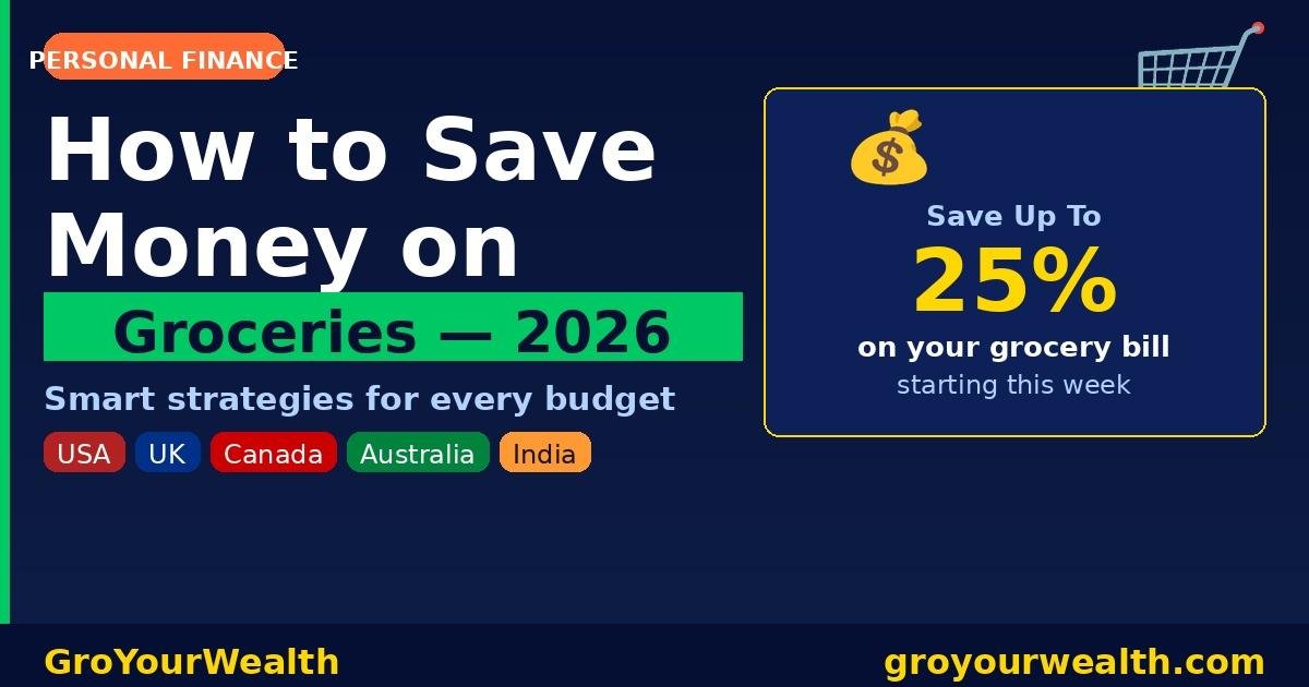 how to save money on groceries