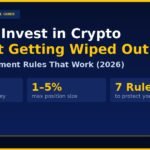 Crypto risk management rules guide 2026 — how to invest in crypto without getting wiped out — NS-08 Newbie Series by GroYourWealth