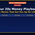 Your 20s money playbook — 5 moves to build wealth USA 2026