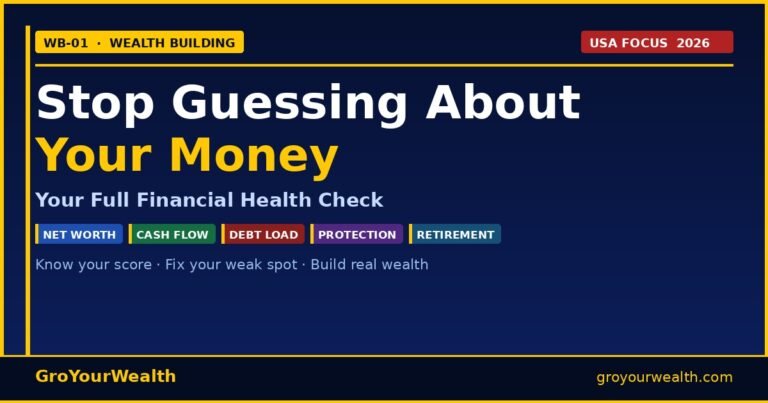 Financial health check USA 2026 five-pillar wealth score