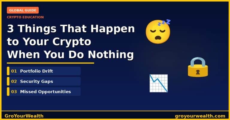 What happens to your crypto when you do nothing — GroYourWealth
