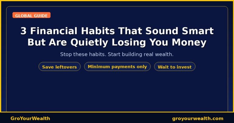 Financial habits losing you money — GroYourWealt