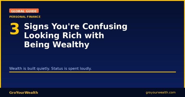 looking rich vs being wealthy signs GroYourWealth