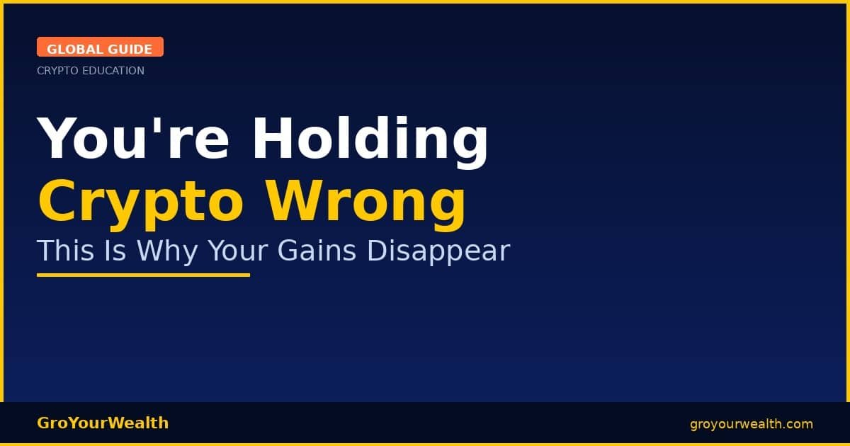 Why crypto gains disappear — holding strategy mistakes explained
