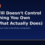 GroYourWealth global guide — beneficiary designations vs your will